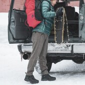 女保暖羊毛裤 山之道 户外登山徒步男 Yamatomichi Merino