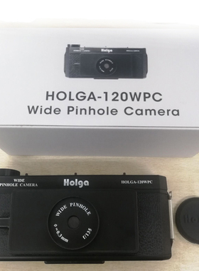 全新复古HOLGA120WPC 小孔胶片相机宽幅广角微孔相机菲林胶卷相机
