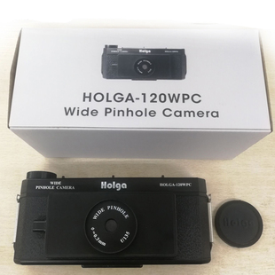 小孔胶片相机宽幅广角微孔相机菲林胶卷相机 全新复古HOLGA120WPC