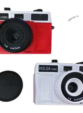 HOLGA 135BC胶卷相机 多重曝光复古胶片傻瓜相机 holga135FC暗角