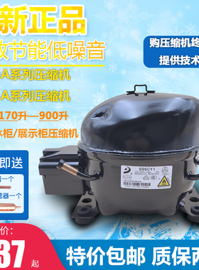 全新东贝冰箱R600展示冰冷柜R134a制冷冰箱压缩机K270 325 375CZ1