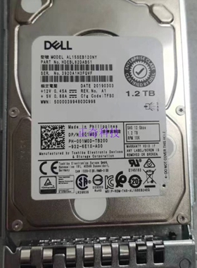DELL HDEBL82DAB51 001M0D 01M0D AL15SEB120NY 1.2T 12G SAS硬盘