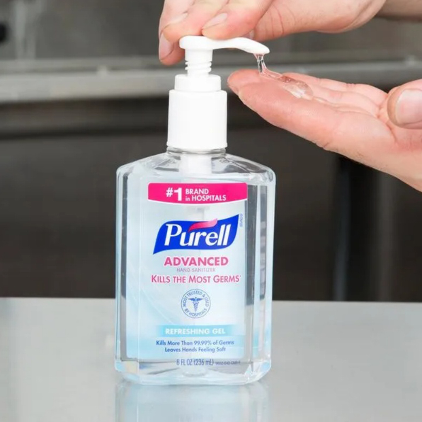 普瑞来Purell 进口消毒凝胶宝宝儿童酒精杀菌速干免洗洗手液便携