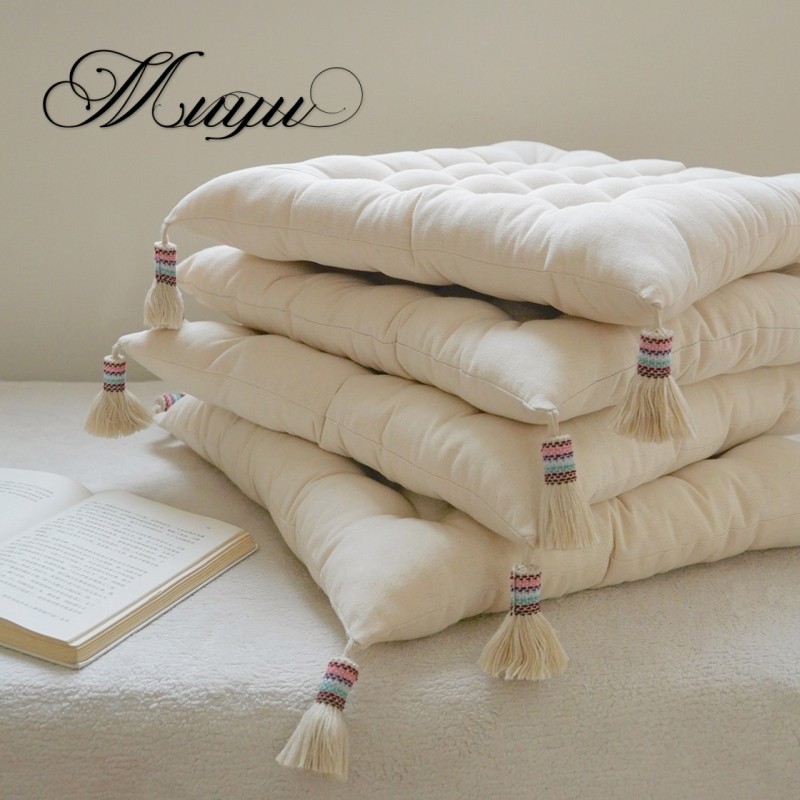 全棉小熊坐垫办公椅久坐纯棉垫子教室车载软垫客厅沙发飘窗靠垫,居家布艺,椅垫,淘宝优惠券,粉丝福利购,淘宝优惠卷