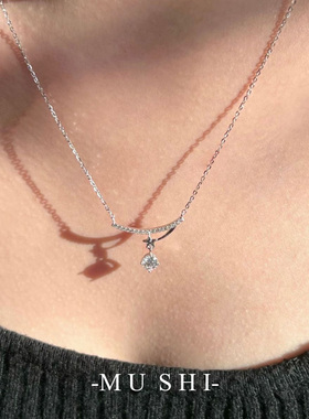 银河梦境星星s925纯银项链女轻奢