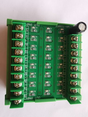 PLC放大板4 8 12路 直流带短路保护 输出保护板 2张包邮