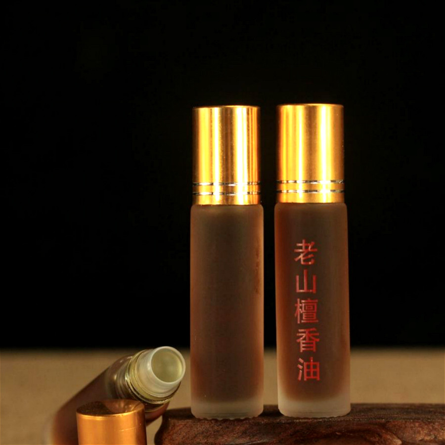 檀香油10ml 天然印度老山檀香精油 檀香木精油 佛珠八供油