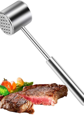 304 Stainless Steel Dual-Sided Meat Hammer 304不锈钢肉扒锤子