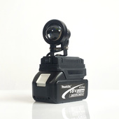 黄白双光适用于Makita牧田款 锂电池LED垂钓灯夜钓灯聚光DIY改装