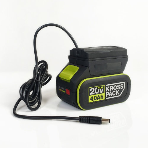2米公线DC5521取电座适用于WORX威克士款锂电池取电器转换器带USB