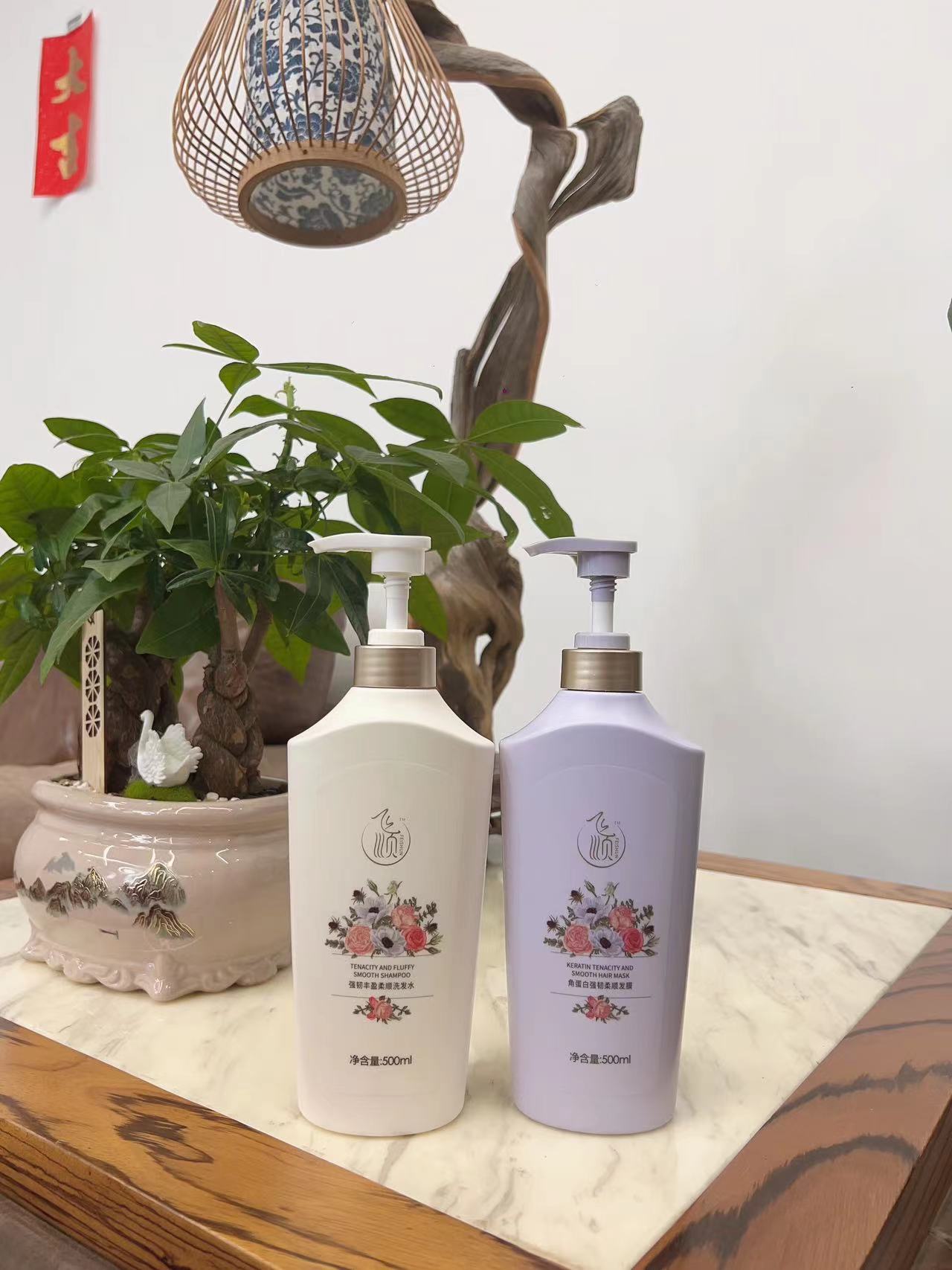 正品飞顺洗发水控油去屑止痒洗发露护发素套装头皮滋养