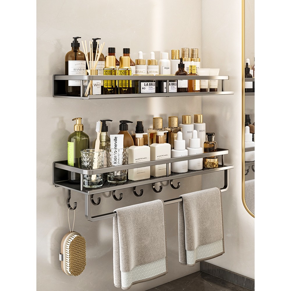 日本进口MUJIE卫生间置物架浴室厕所洗漱台洗澡间沐浴露收纳架子,家装主材,卫浴置物架,淘宝优惠券,粉丝福利购,淘宝优惠卷