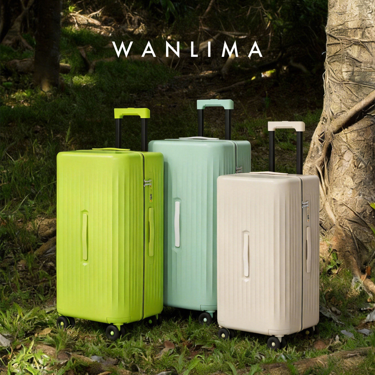 Wanlima/万里马大容量行李箱登机箱拉杆箱