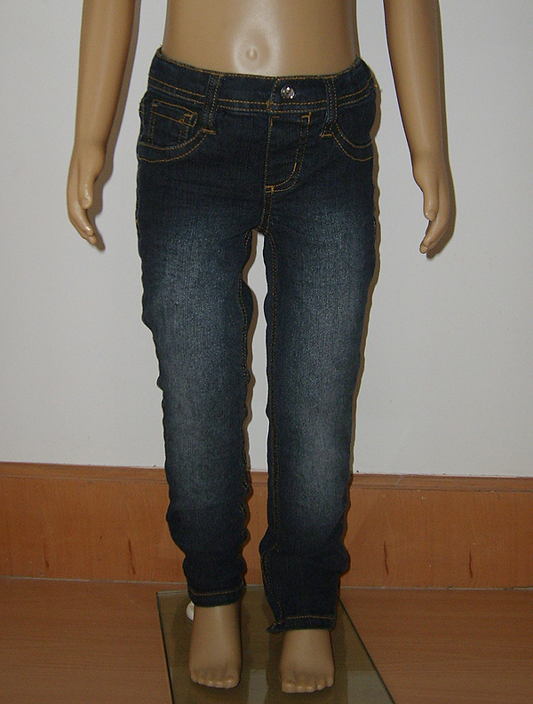 外贸原单 欧美原单中童牛仔裤/牛仔铅笔裤弹力/特价