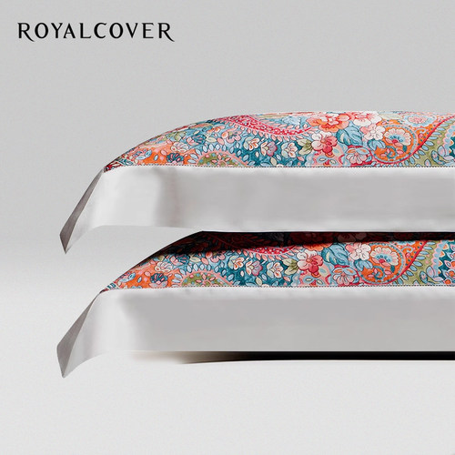 罗卡芙活性印花1对2个可选枕头套