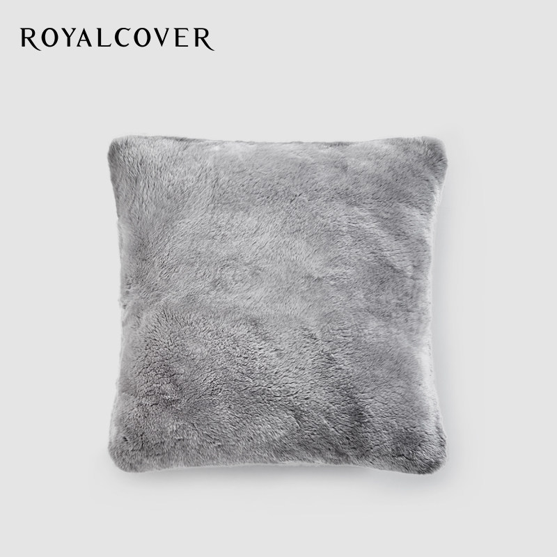 ROYALCOVER/罗卡芙兔毛小方靠但丁城堡小抱枕套40cm*40cm（送芯）|msdalam kategori rumah Fabrik, bantal/bantal - dari Buy2taobao.com untuk memberikan perkhidmatan ejen Taobao profesional membeli