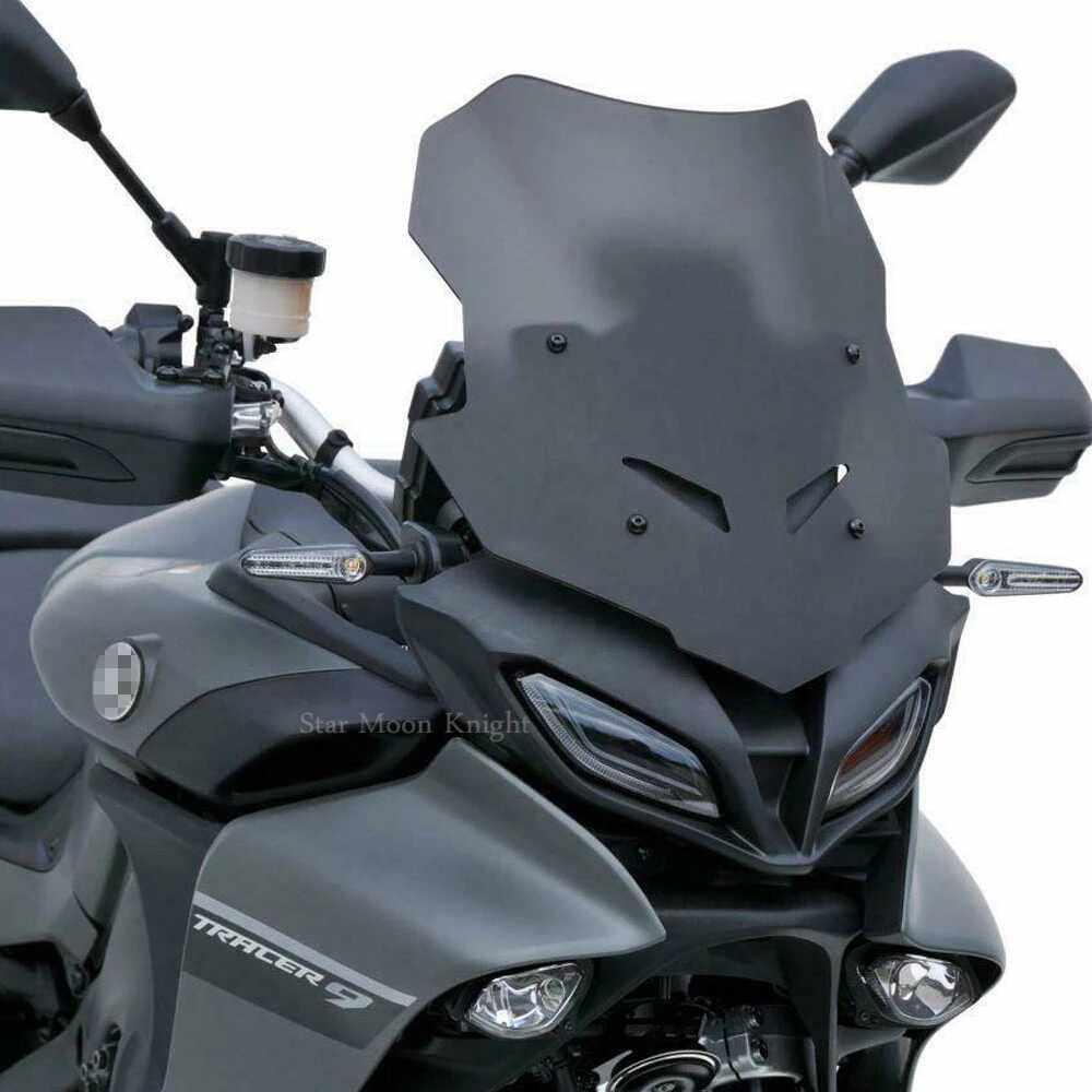 适用雅马哈 Tracer 9/GT拉力版21款以上前挡风玻璃导流罩风挡改装