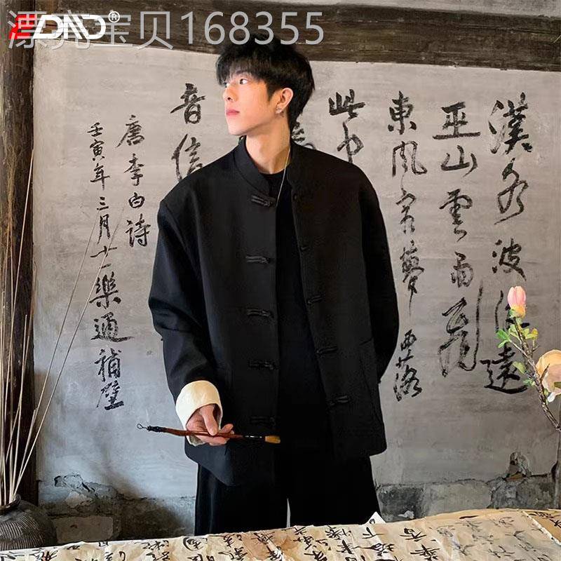 新中式男装2025婚礼西装外套订婚国风中山装结婚礼服唐装伴郎西服