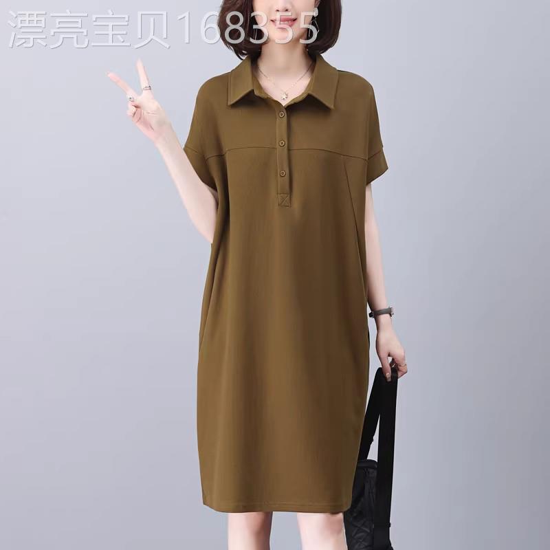 夏季爆款休闲百搭减龄连衣裙女2026新款洋气中年妈妈漂亮休闲裙子