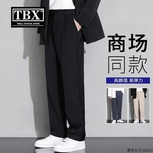 冬季 宽松直筒长裤 子男款 加绒男裤 男士 高级感休闲西裤 春秋2024新款