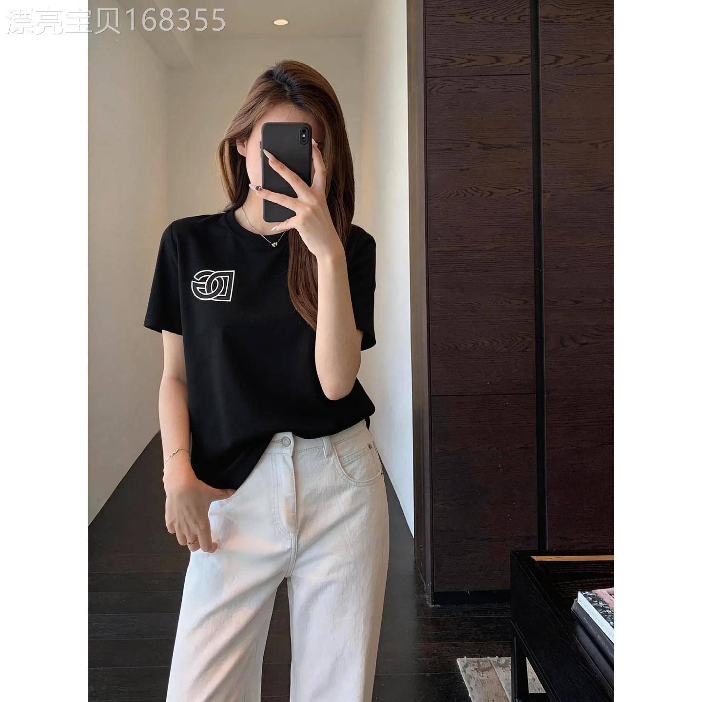 韩国莱赛尔天丝棉时尚字母印花大码短袖T恤女胖mm显瘦宽松上衣夏