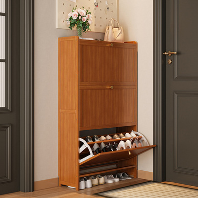 超薄鞋柜门口一体柜高级感家用多层收纳入门户省空间防尘翻斗鞋架