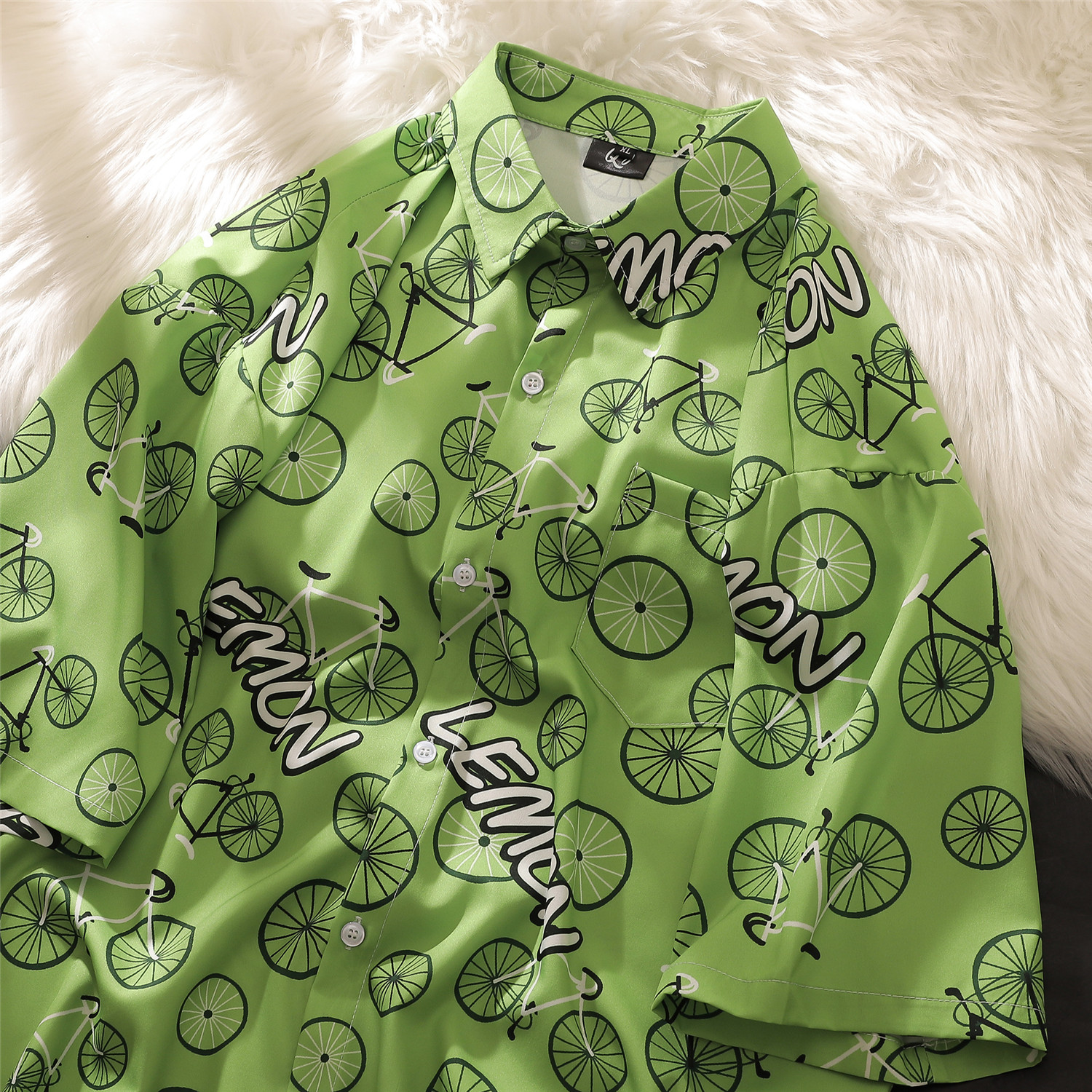 夏季防晒男女冰丝清凉宽松短袖情侣衬衫C800P40，男装防晒衣，电商A433