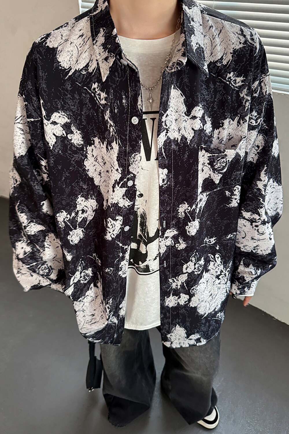 春款长袖衬衫C150P50,男装衬衫,电商A433