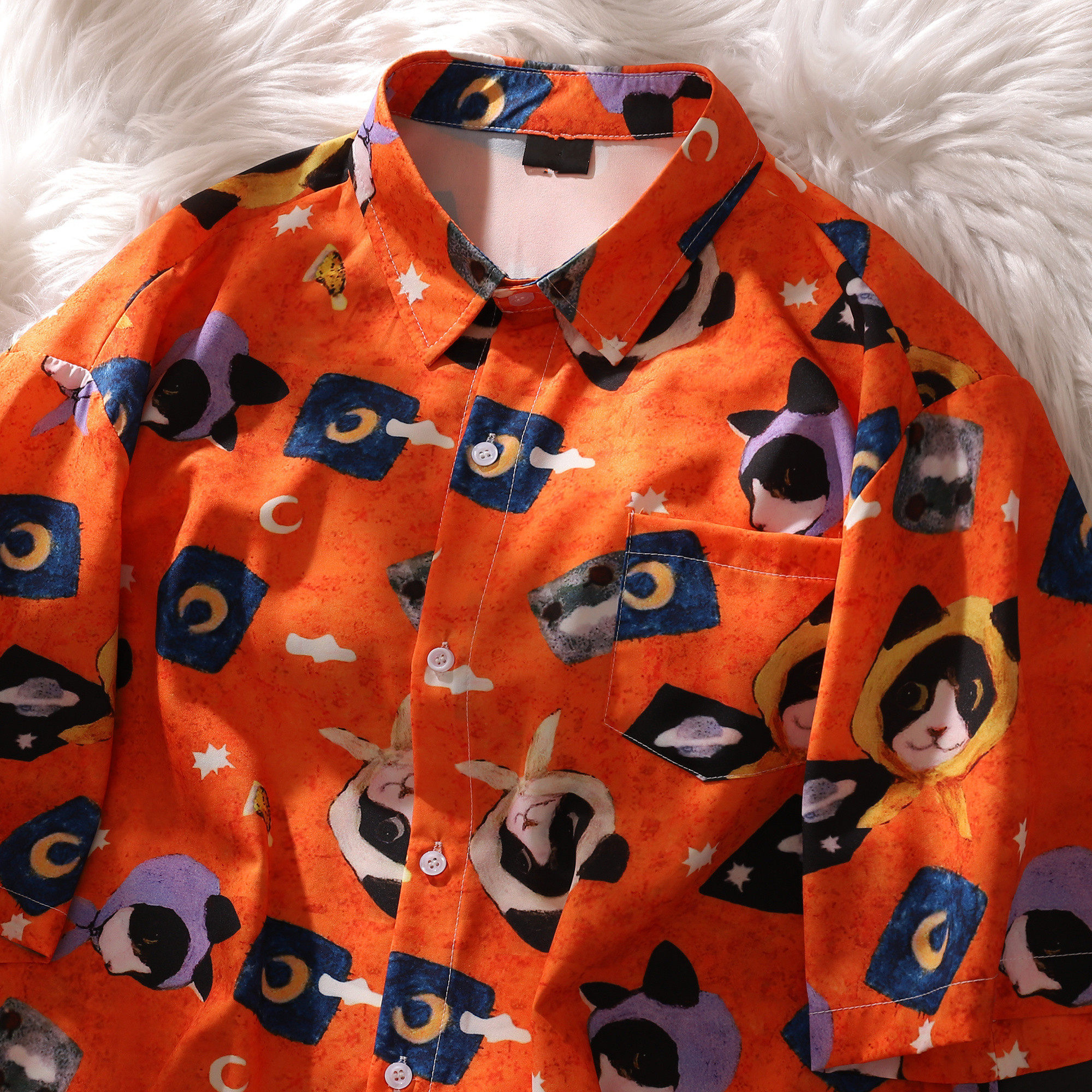 短袖衬衫C7127P40，男装T恤，电商A433