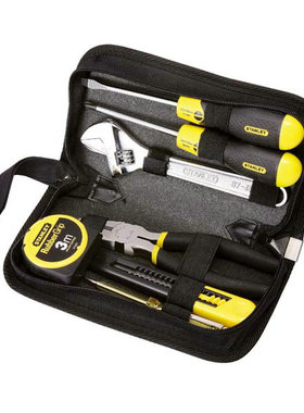 美国史丹利90-596N七件套家用工具组套拉链包