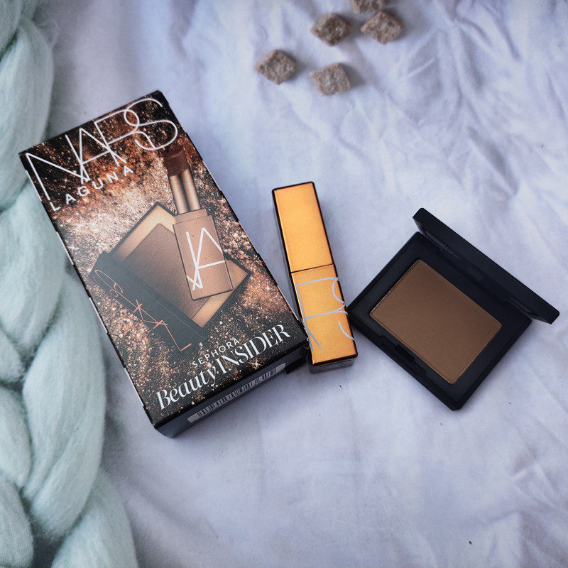 nars娜斯阴影修容粉laguna中小样 2.5g 侧影鼻影唇膏laguna套装