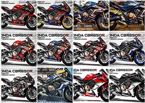 CBR650R摩托车HONDA贴花油箱全车版画防水 拉花支持个性定制