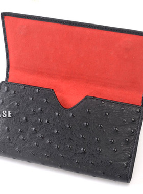 D2款 EASECASE定制折叠屏VERTU纬图AYXTA FOLD真皮套手机套鸵鸟纹