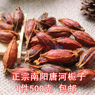 栀子 花茶南阳唐河土特产栀子 农家自种无硫泡茶黄栀子 100g 包邮