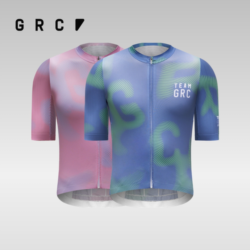 GRCCMYK春夏印花logo骑行服