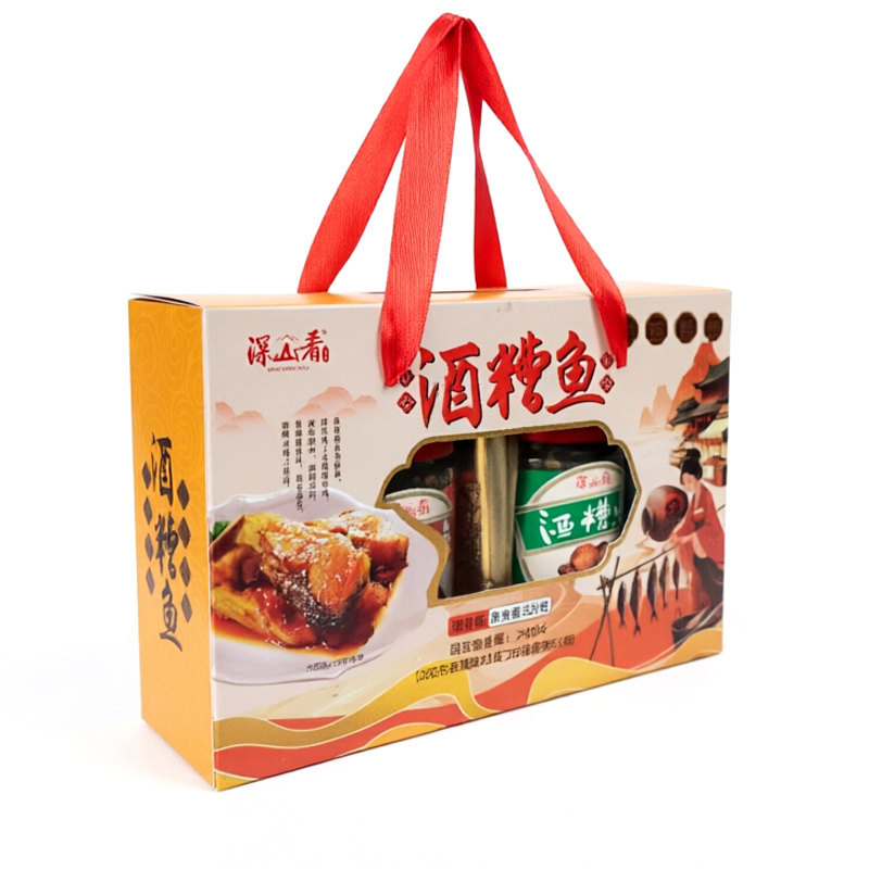江西特产深山肴酒糟鱼香辣开胃菜
