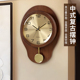 汉时欧式 饰挂钟客厅古典挂饰时钟创意家用钟表P427 复古卧室高档装