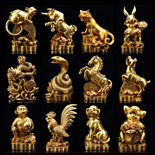 十二生肖鼠牛虎兔龙蛇马羊猴狗猪