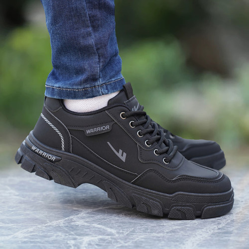 回力男鞋2025冬季防水工作鞋男皮面耐脏防滑劳保鞋子男休闲运动鞋