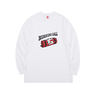 Tee H3LLO HELLO街头品牌hiphopT恤 长袖 炸醒服务 FLAG TNT闹钟