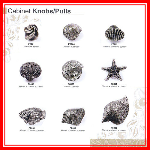 台湾欧式复古酒柜贝壳把手