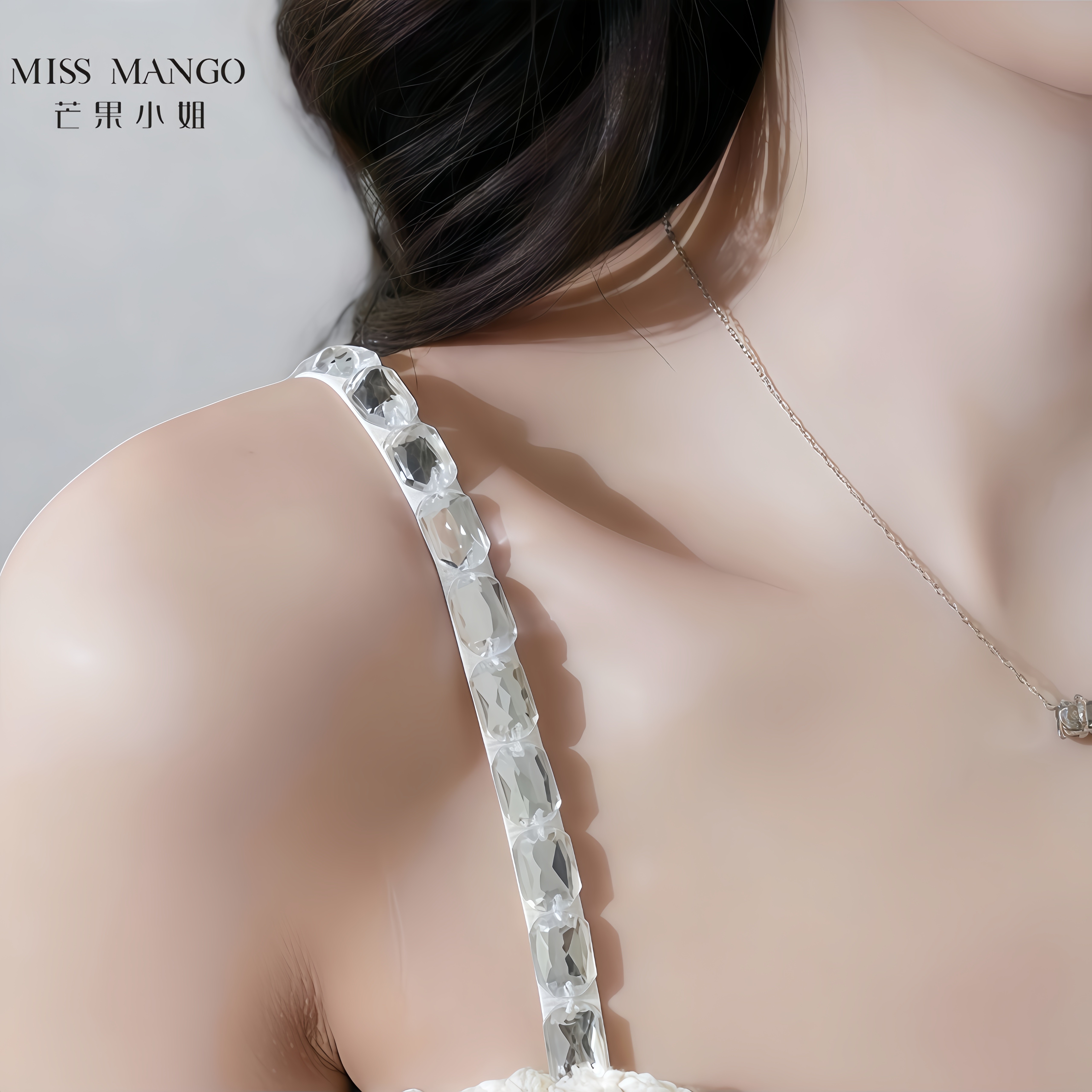 内衣肩带隐形防滑无痕细配件胸罩