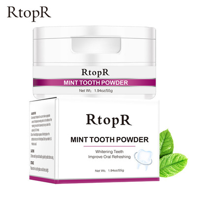 RtopR 薄荷 WHITENING牙粉 跨境款