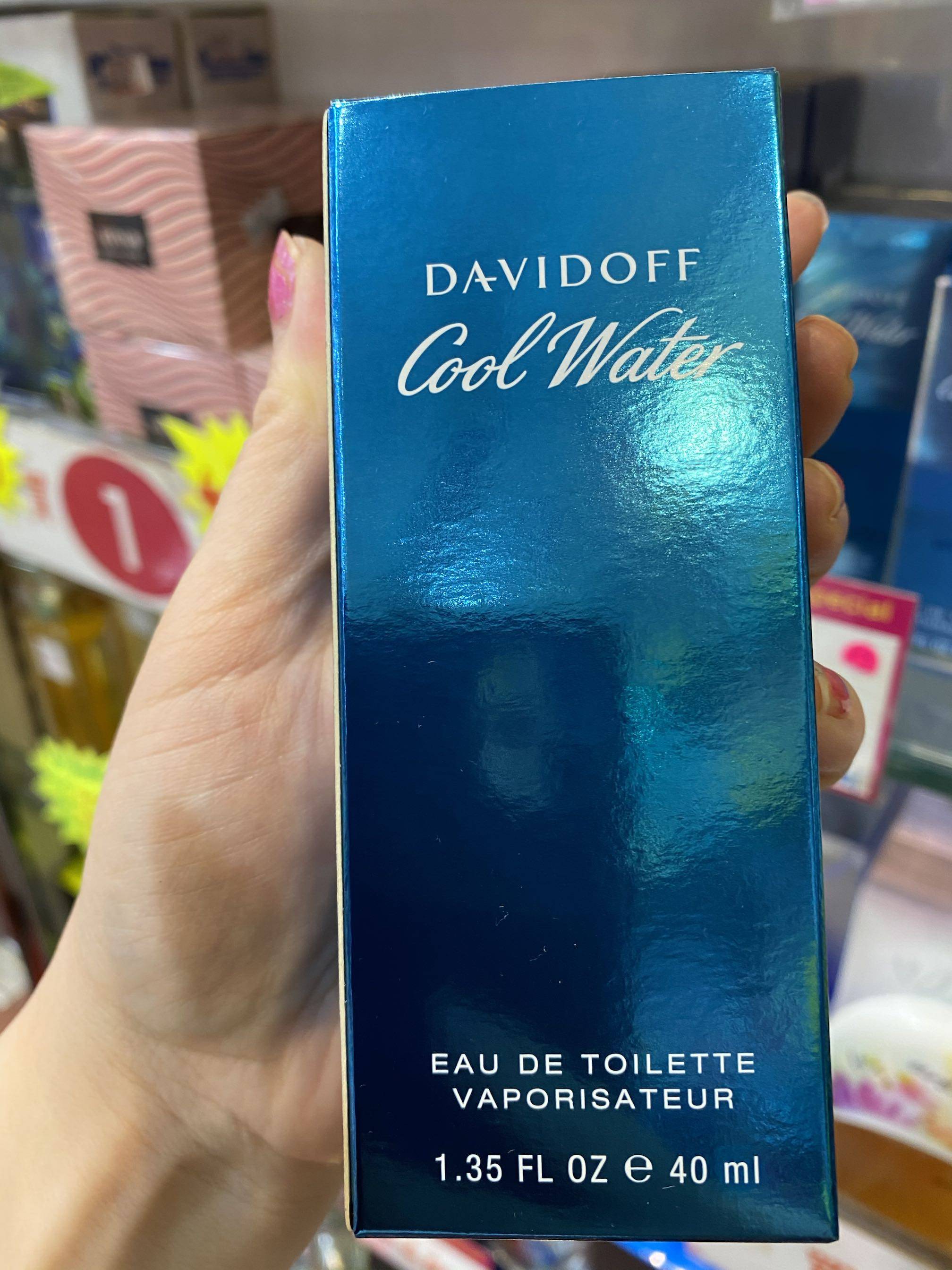 【鄙视假货】  大卫杜夫冷水cool water 男香40ml /75 ml