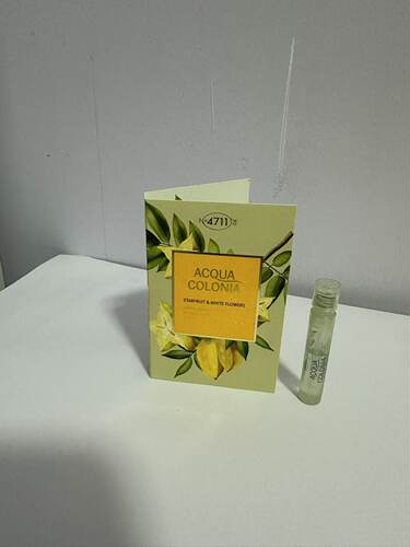 4711 Acqua Colonia古龙水系列 杨桃与白花试管香水1.5ml
