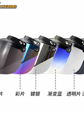泡泡镜片直面镜带帽檐防风防晒
