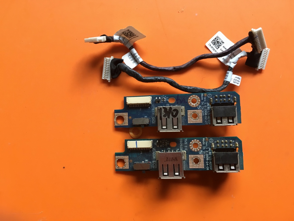 原装戴尔PP36S V1320 V1310笔记本电脑USB接口板