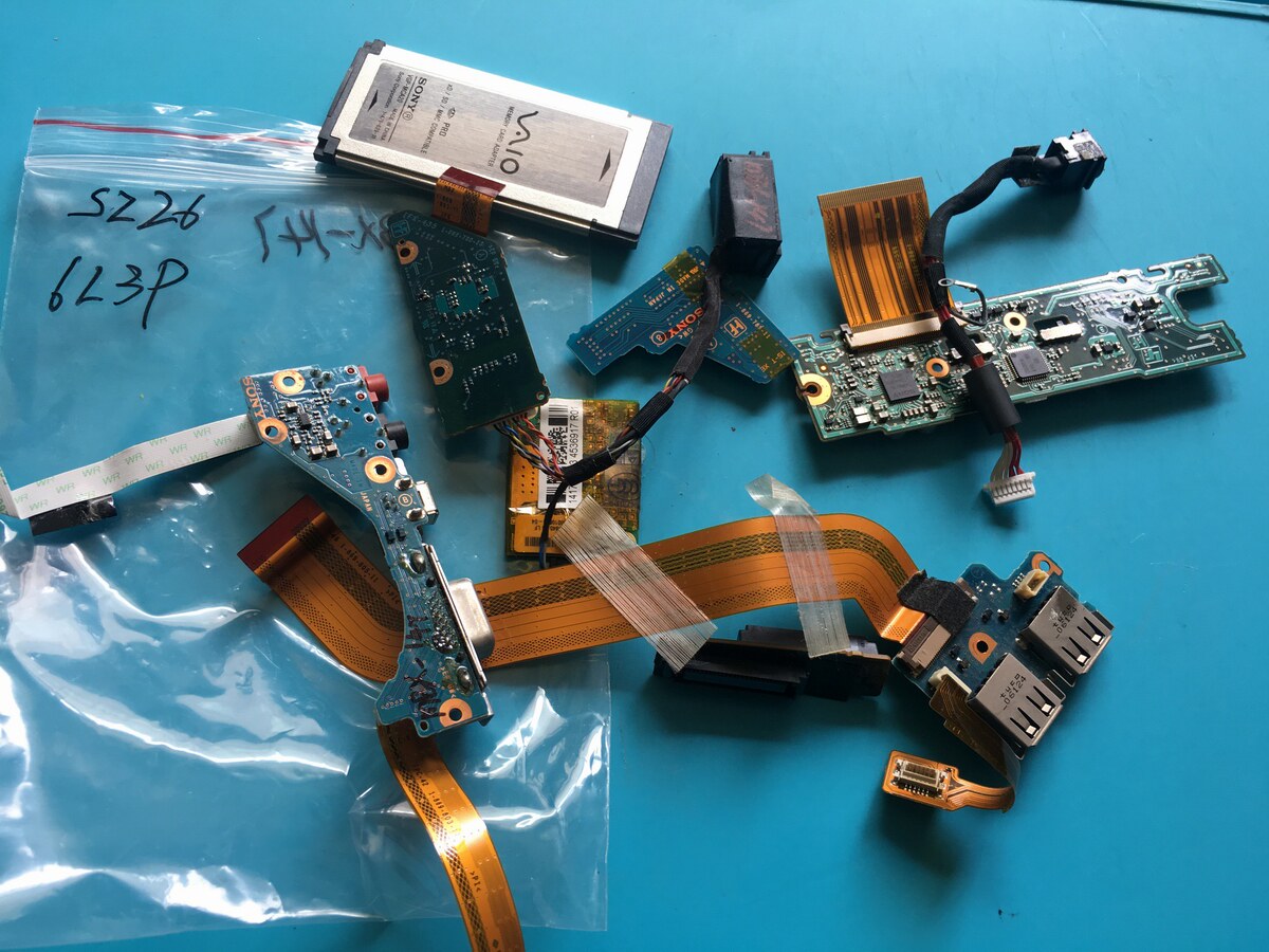索尼SZ26 6L3P MBX-147音频板USB板电源头网卡开机电路板开机按键