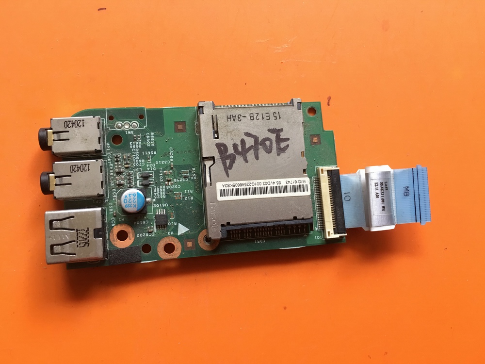 联想 V470 v470c V470A B470 B475 音频板 声卡板 USB板 读卡器