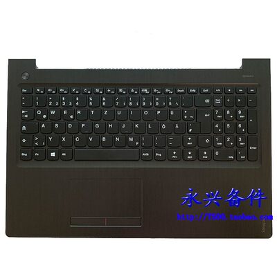 Ideapad联想 510-15 310-15 ABR ISK 键盘 C壳 DE德文5CB0L35826